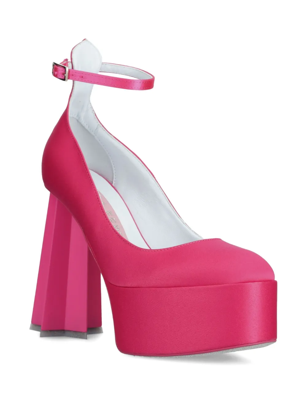 Chiara Ferragni Star pumps met plateauzool Roze