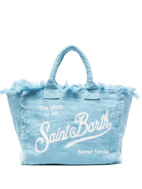 MC2 Saint Barth large Vanity linen tote bag