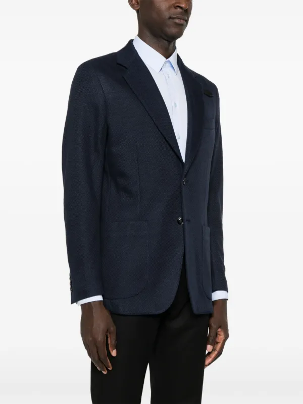 ブリオーニ　ベージュ ニットジャケット Brioni ベージュテーラードニットジャケット