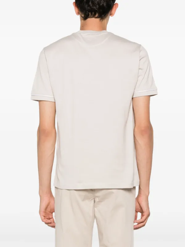 VIP【関税送料無料】希少 ELEVENTY CAMEL COTTON BLEND T-SHIRT Eleventy Cotton T-shirt | Black | FARFETCH JO