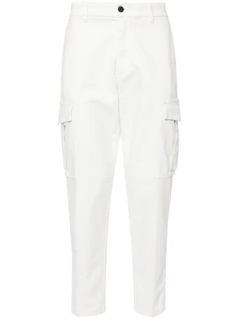 Eleventy pantalones cargo con pinzas