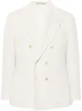 Eleventy double-breasted corduroy blazer - Neutrals