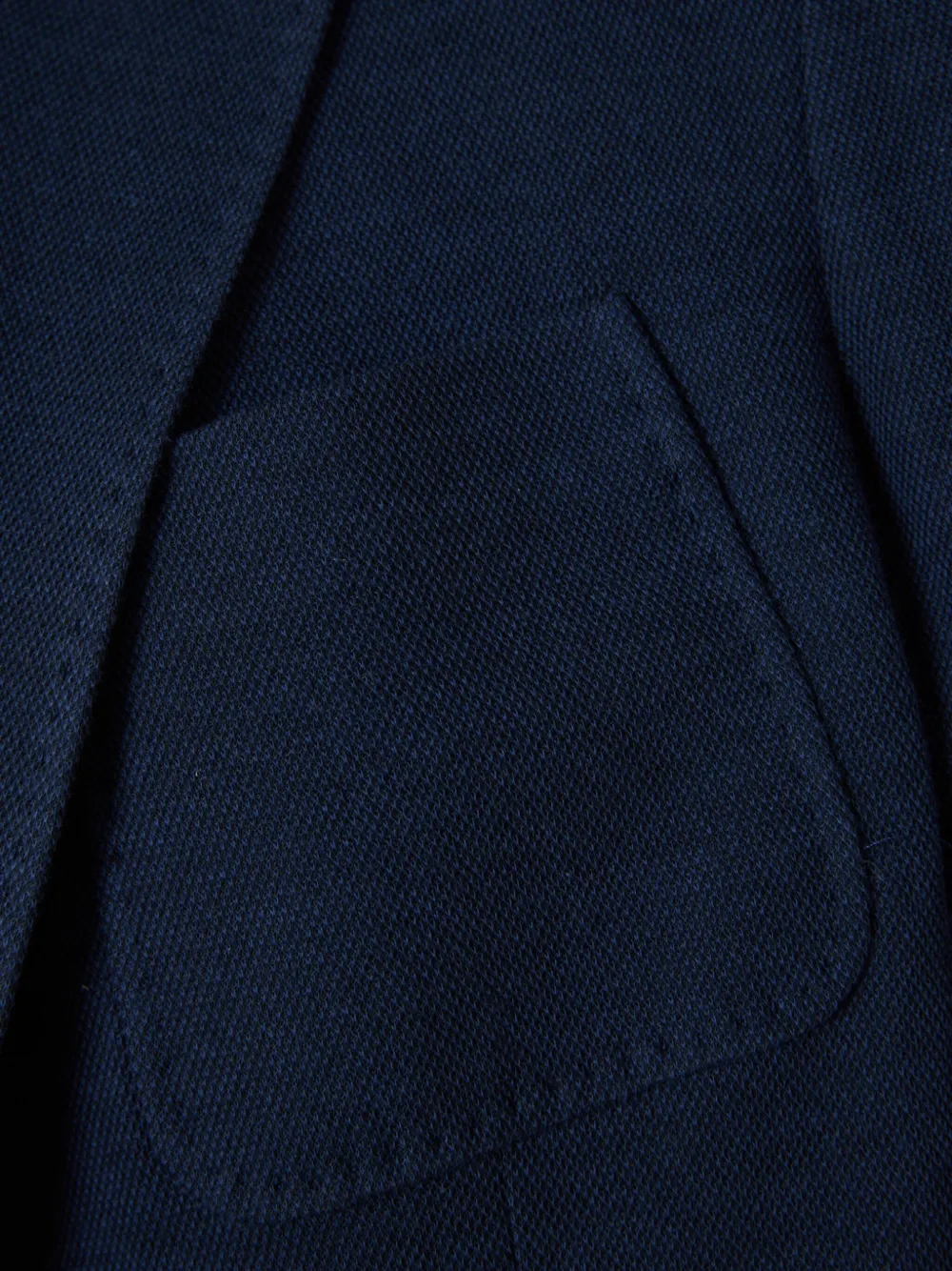 Canali Blazer met enkele rij knopen Blauw