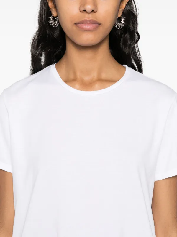ASPESI Mélange Cotton T-shirt White FARFETCH PH