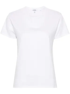 新品　Vince テクスチャー長袖Tシャツ XS ホワイト Vince V-neck T-shirt | White | FARFETCH CA