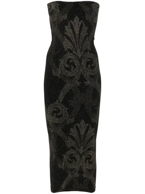 X Etro robe métallisée à motif baroque en jacquard - Wolford - Modalova