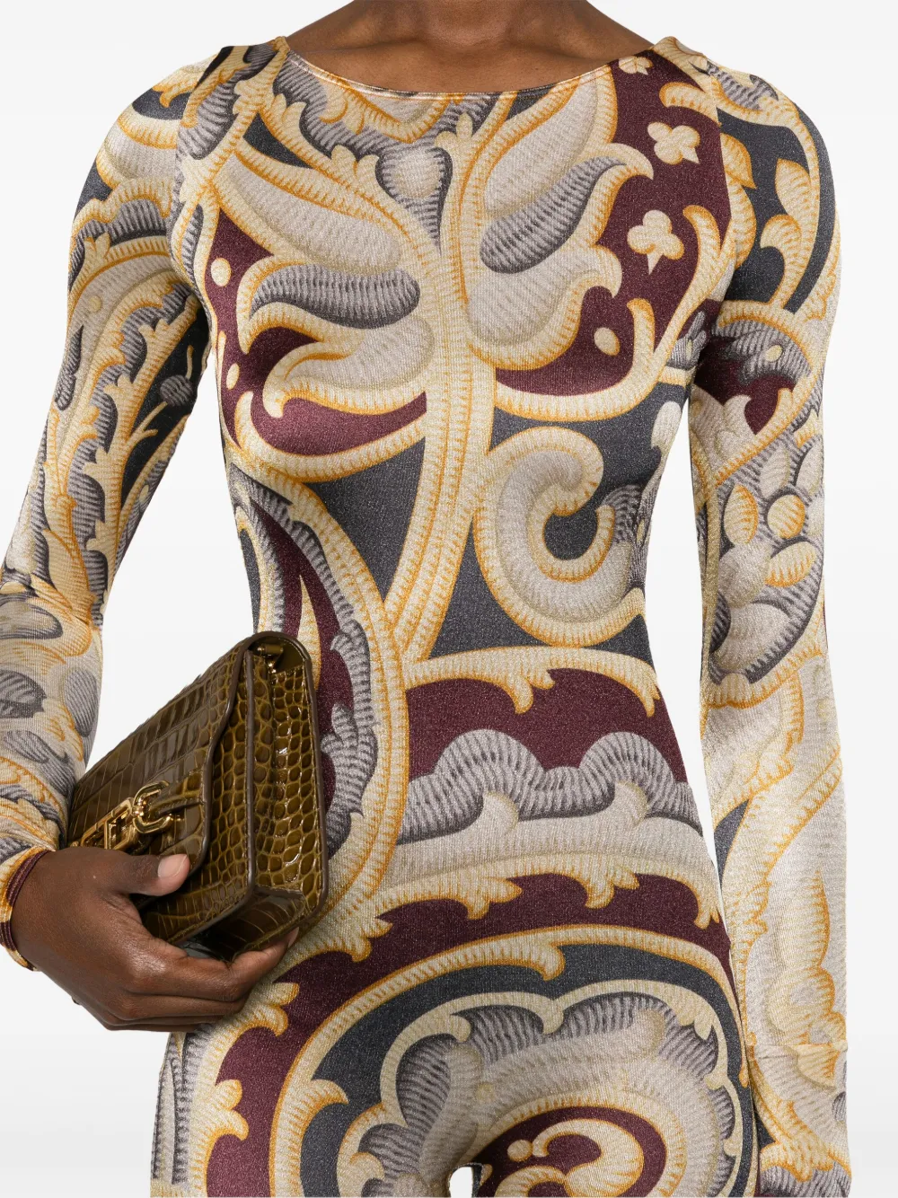 Wolford x ETRO paisley-print catsuit | Image 5