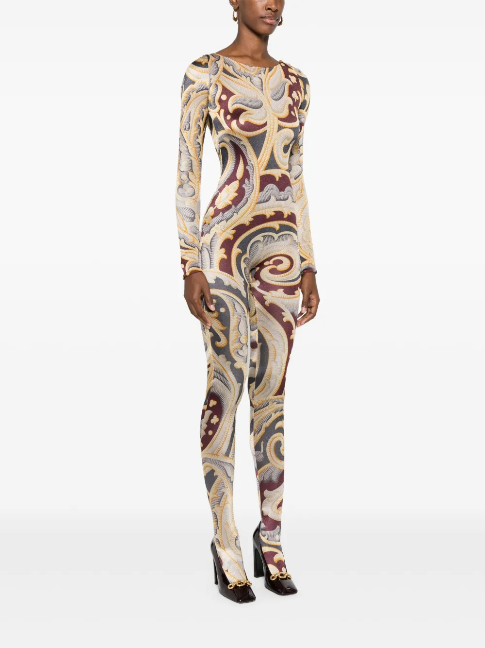 Wolford x ETRO paisley-print catsuit | Jumpsuits | Image 3