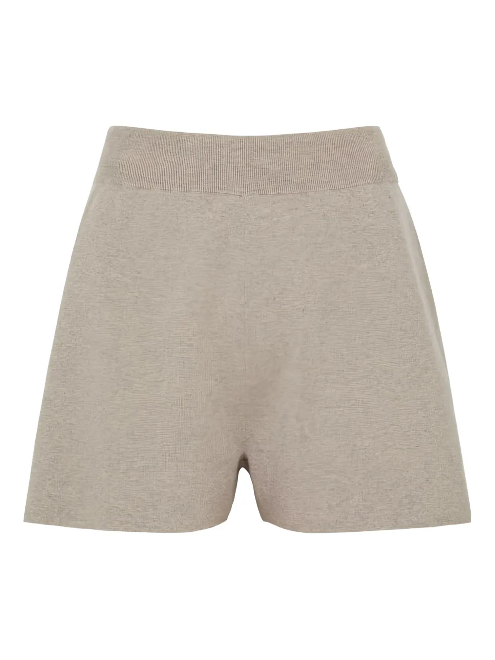 extreme cashmere knitted elastic-waist shorts | Neutrals | Image 1
