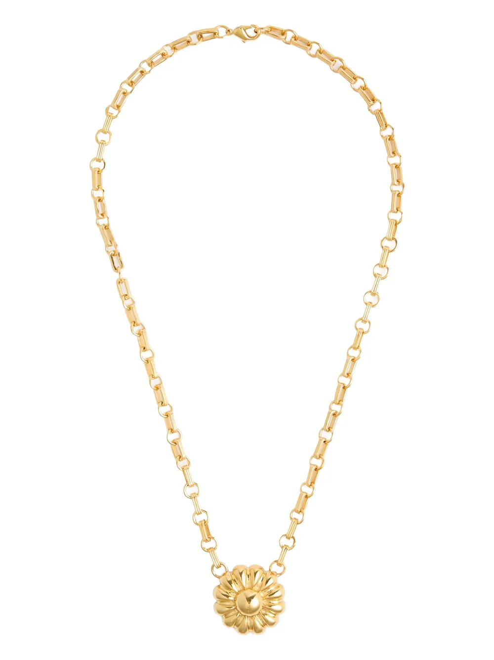 Daphine Margherita flower necklace | Yellow | Image 1