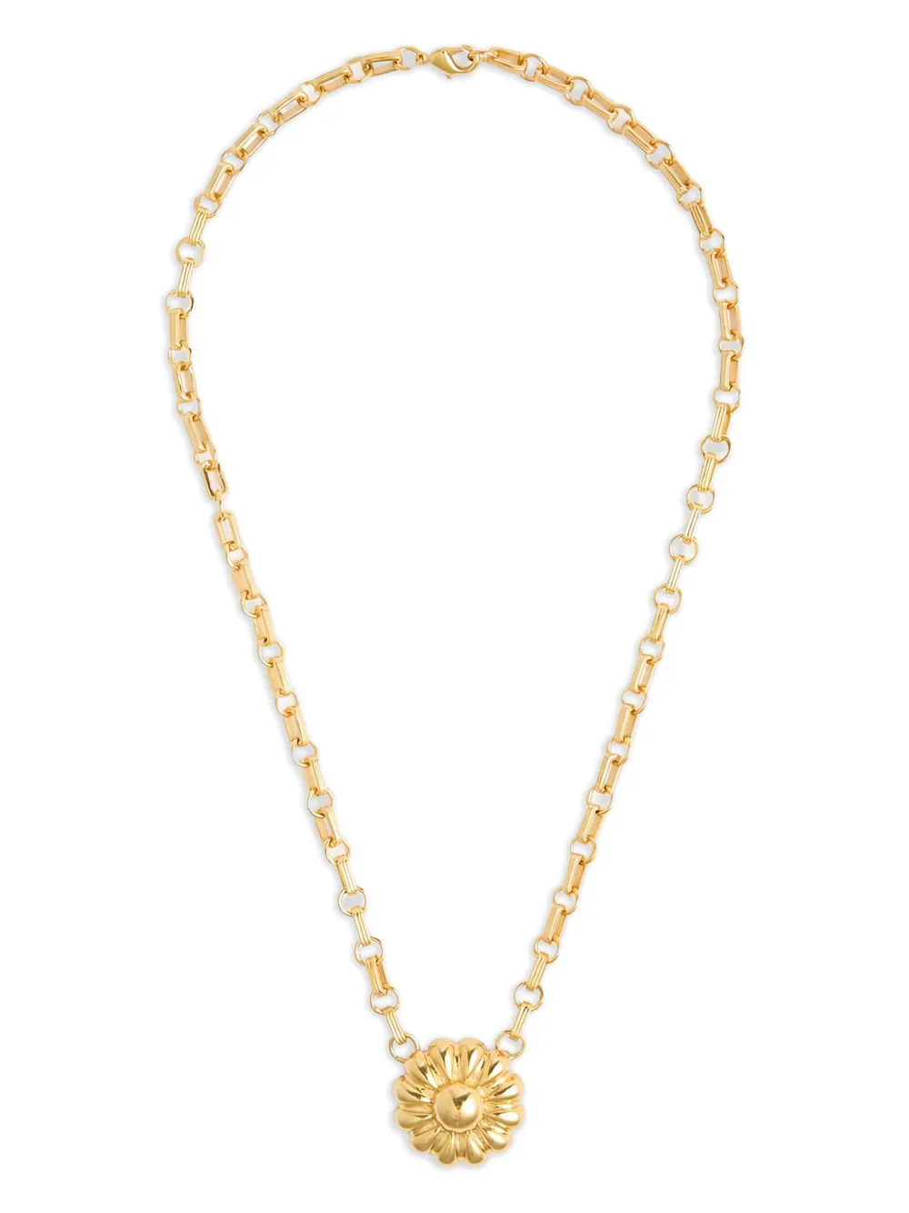 Daphine Margherita flower necklace | Yellow | Image 1