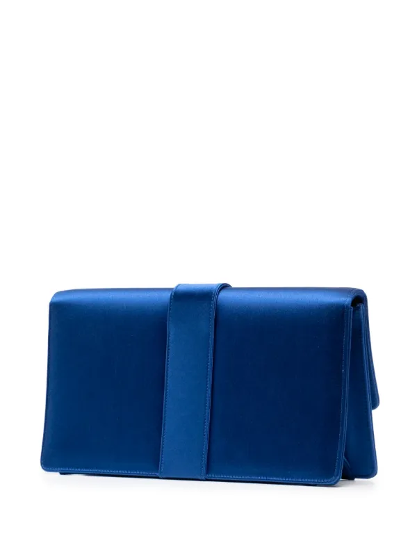 マノロブラニク　Capri クラッチバッグ Manolo Blahnik Capri クラッチバッグ | ブルー | FARFETCH JP