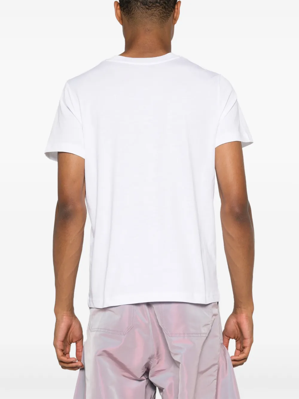 A.P.C. T-shirt met logo Wit