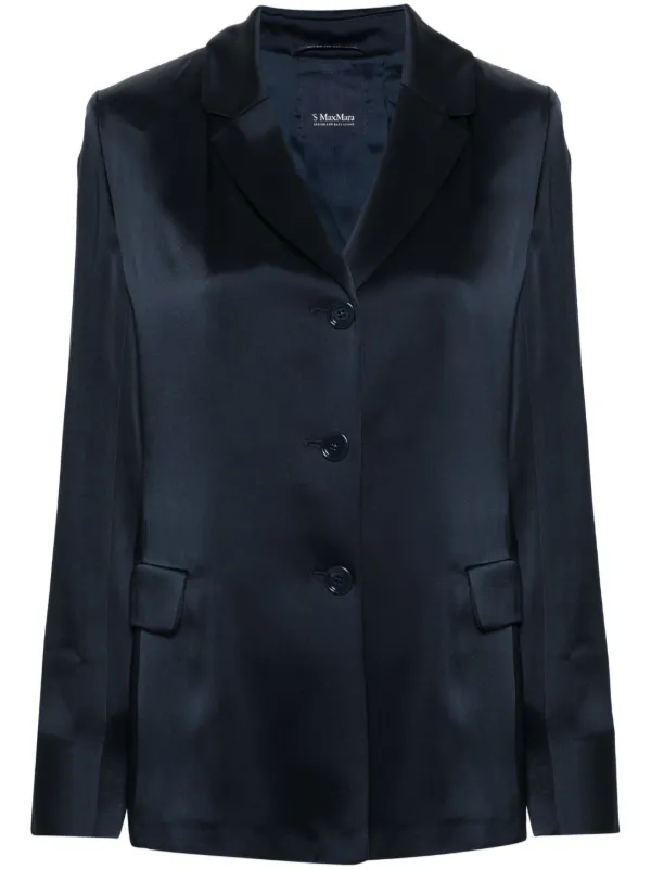 MAX MARA ベルト サテン ジャケット Max Mara MAX MARA マックスマーラ ベルト MGRAZIATA