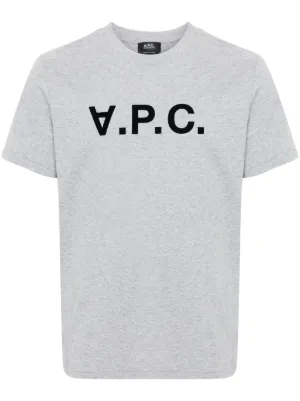 A.P.C. ハートロゴ Tシャツ | グレー | FARFETCH JP