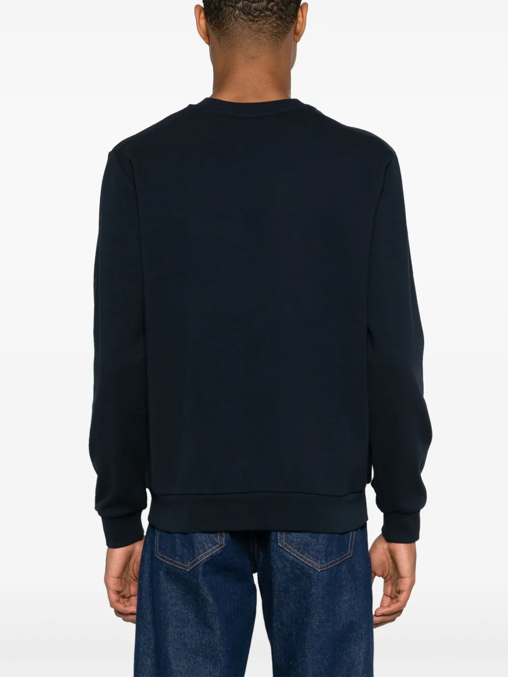 A.P.C. flocked-logo cotton sweatshirt Women