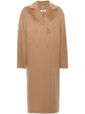 'S Max Mara double-breasted virgin wool coat - Brown