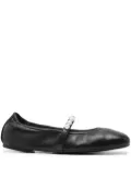 Stuart Weitzman Goldie ballerina shoes - Black