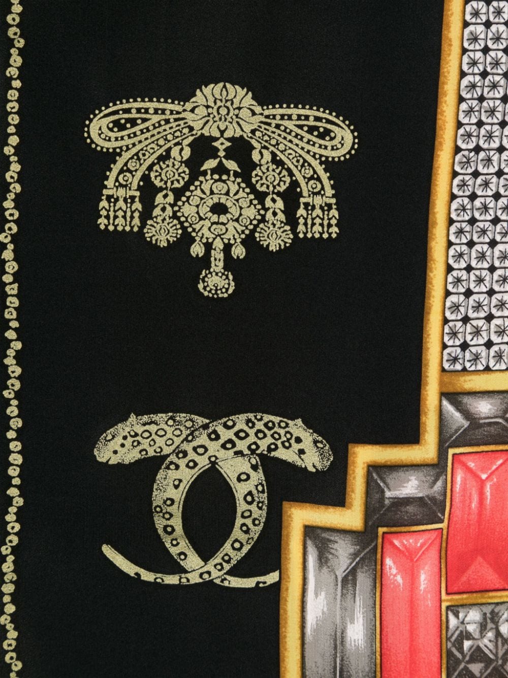 Cartier Zijden sjaal - Zwart