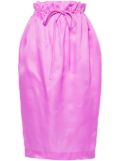 KHAITE The Ember silk skirt - Purple