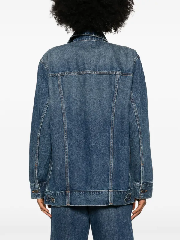 KHAITE Ross Denim Jacket | Blue | FARFETCH