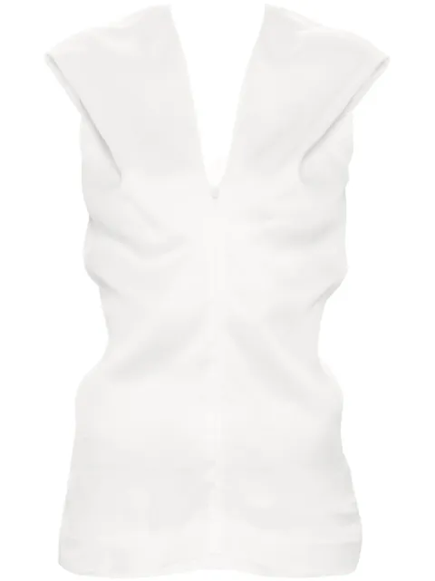 KHAITE blusa de seda Ami