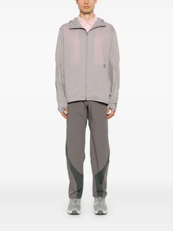 Grey running pants clearance