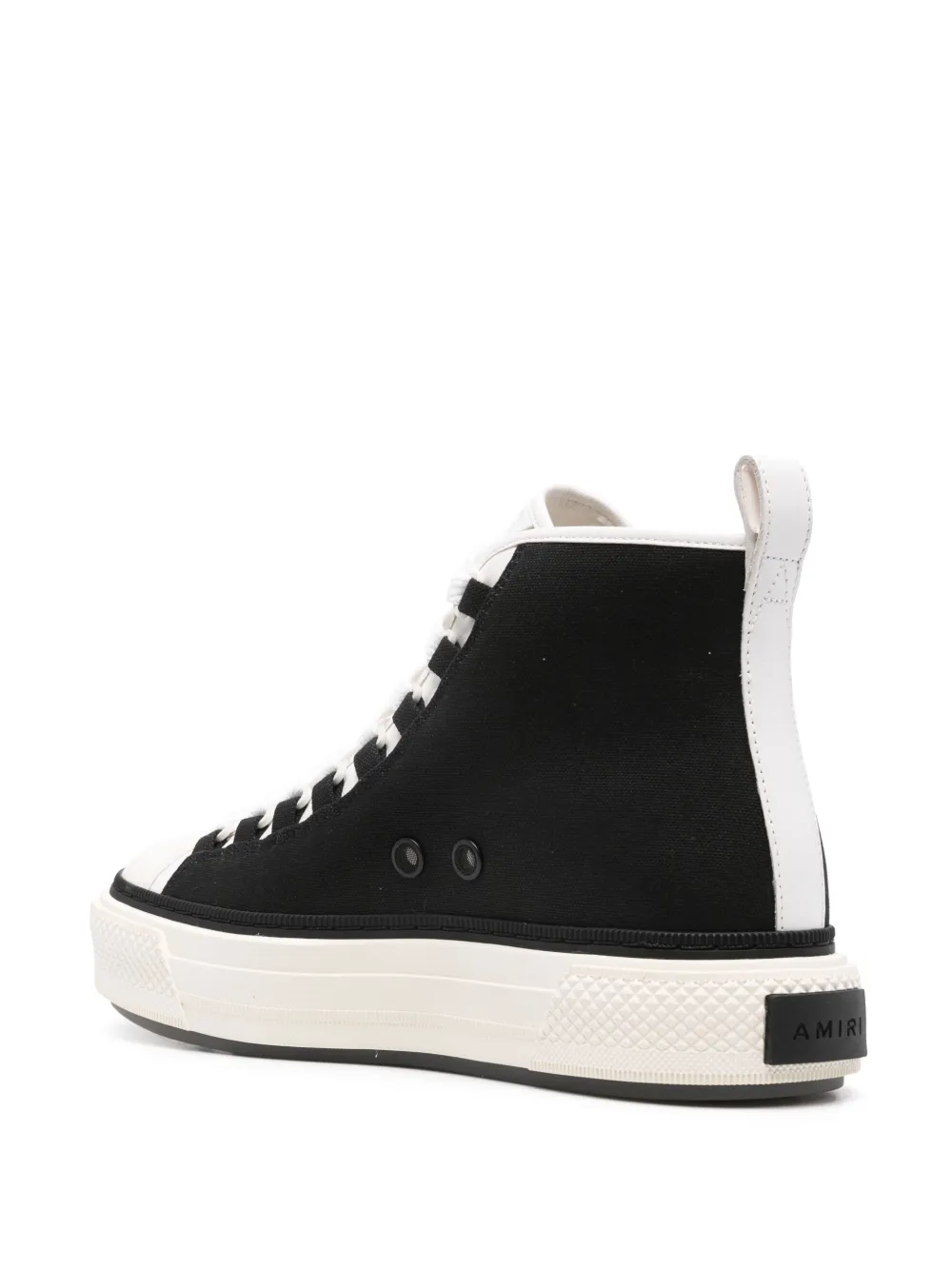 AMIRI Court ハイカット スニーカー | ブラック | FARFETCH JP