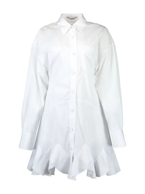 Stella McCartney godet shirt minidress