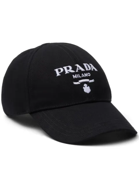 Prada Drill cotton baseball cap