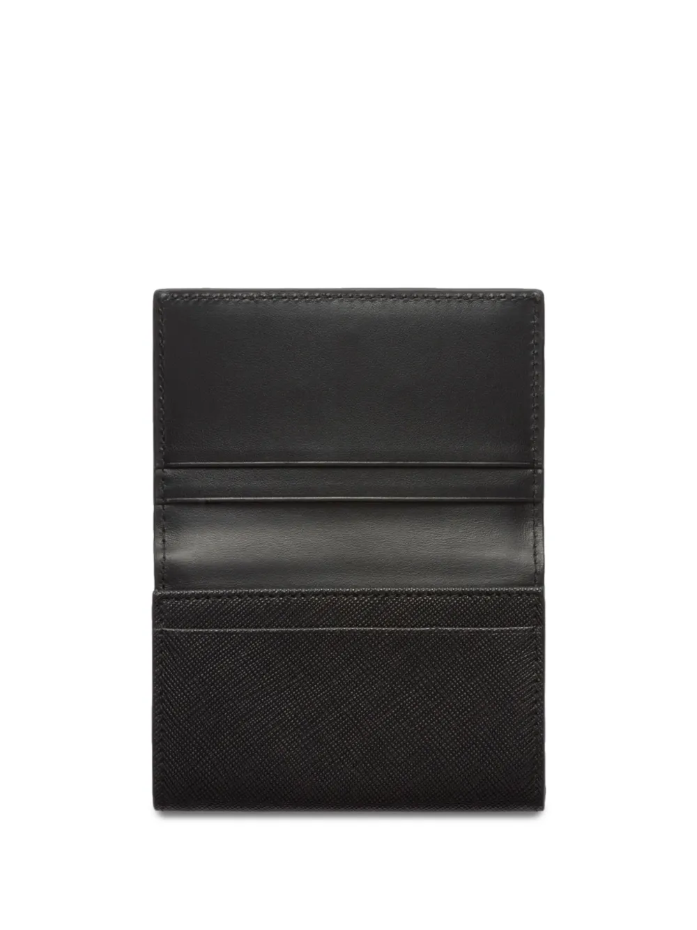 Prada Leren pasjeshouder Zwart
