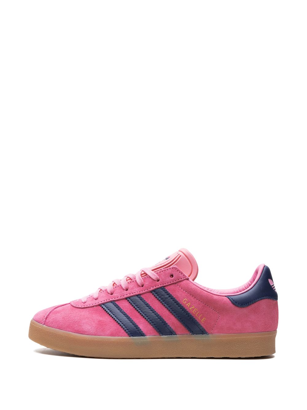 Shop Adidas Originals Gazelle "bliss Pink/dark Blue" Sneakers