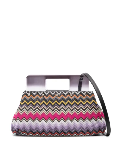 Missoni chevron-knit tote bag