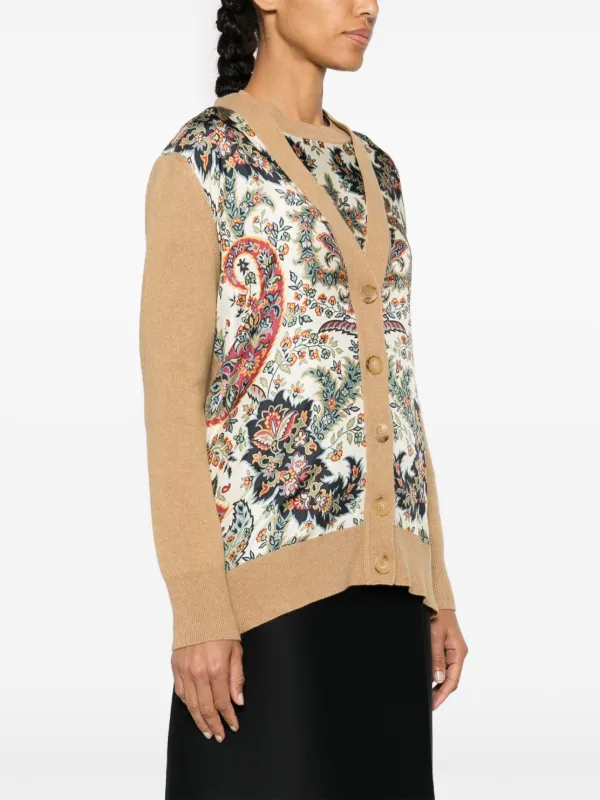 ETRO フローラル カーディガン | ニュートラル | FARFETCH JP
