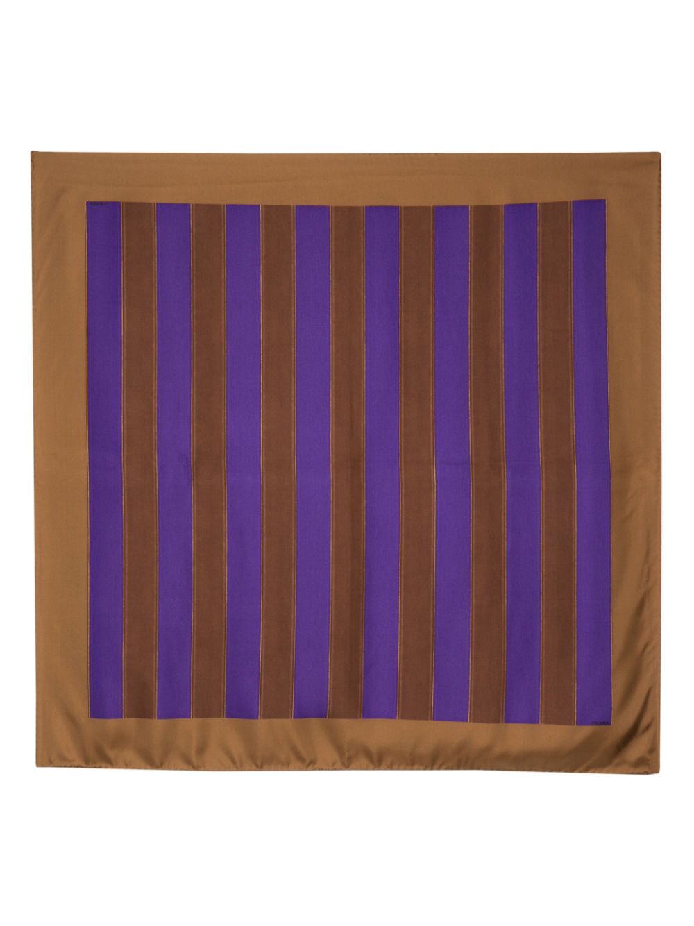 striped silk scarf