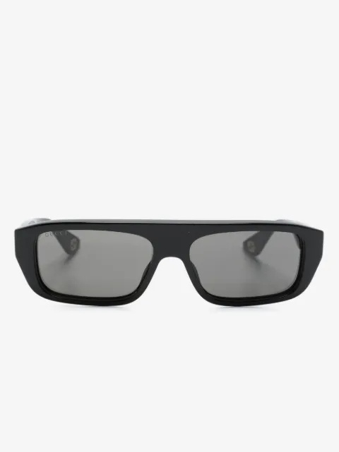 Gucci Eyewear rectangle-frame tinted sunglasses