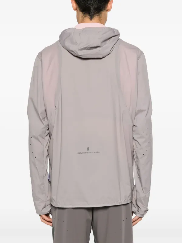 On Running x Post Archive Faction Running Jacket | Grey On Running x Post Archive Faction Running Jacket | Grey