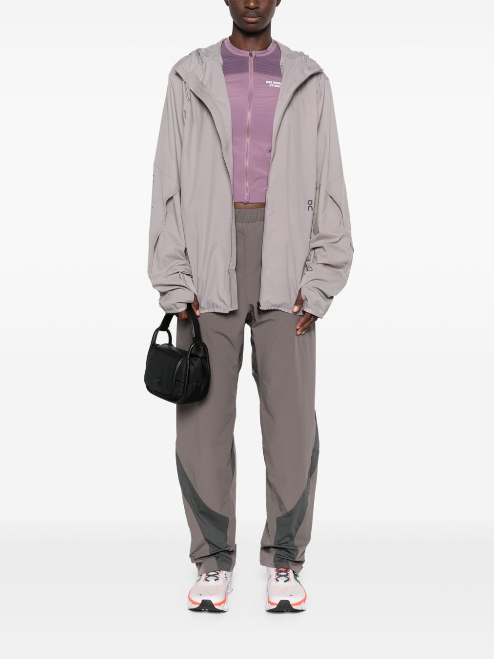 Shop On Running X Post Archive Facti Jacket In Grey