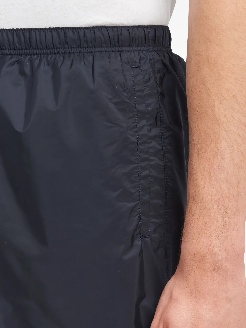 Prada Zwembroek met logopatch Blauw
