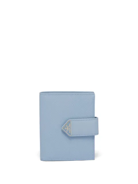 Prada small logo-plaque Saffiano wallet