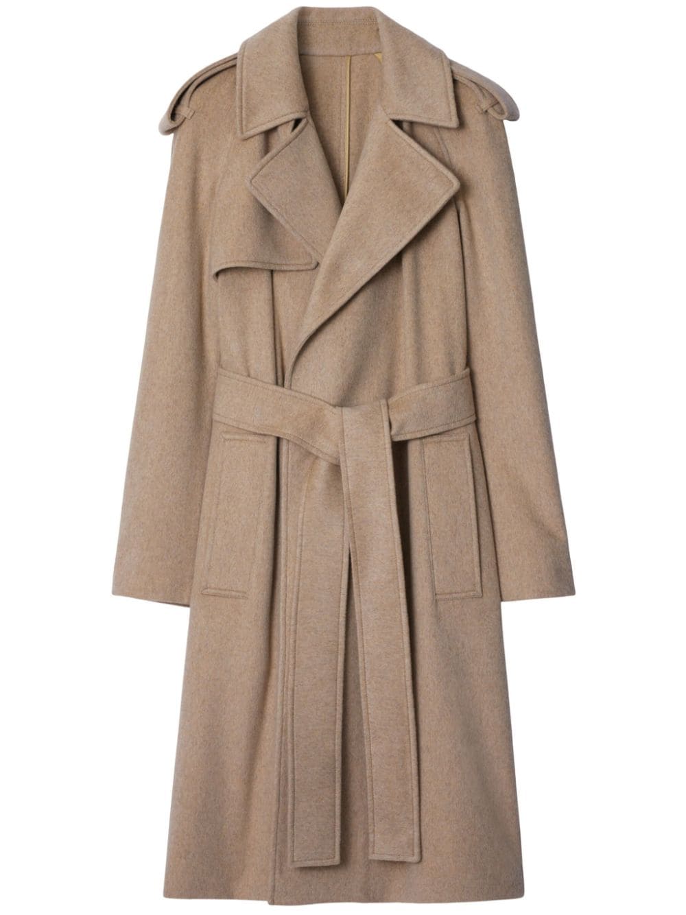 Cheap Burberry cashmere wrap coat Women