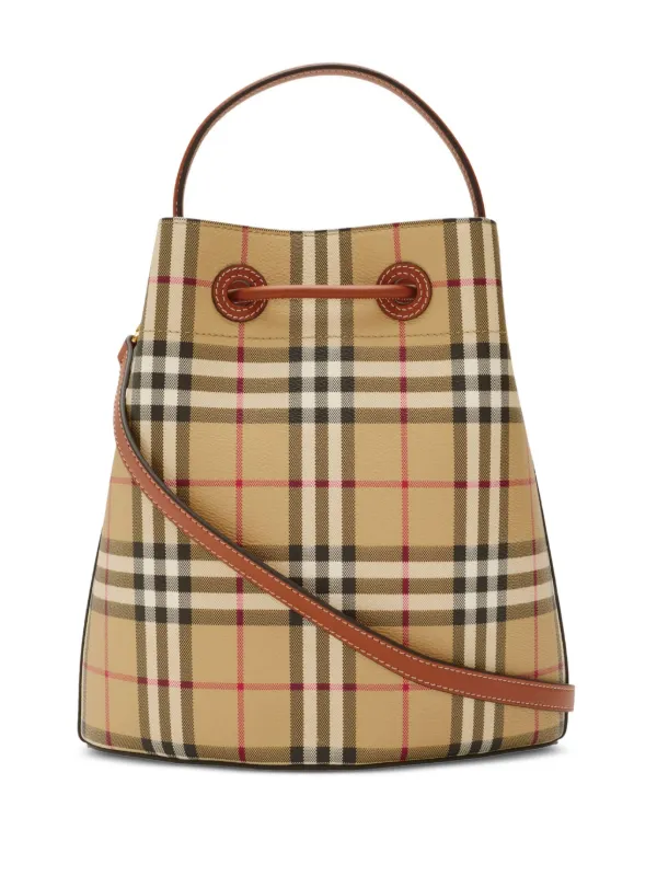 Burberry Petit Sac Seau TB En Cuir Tons Neutres FARFETCH MA