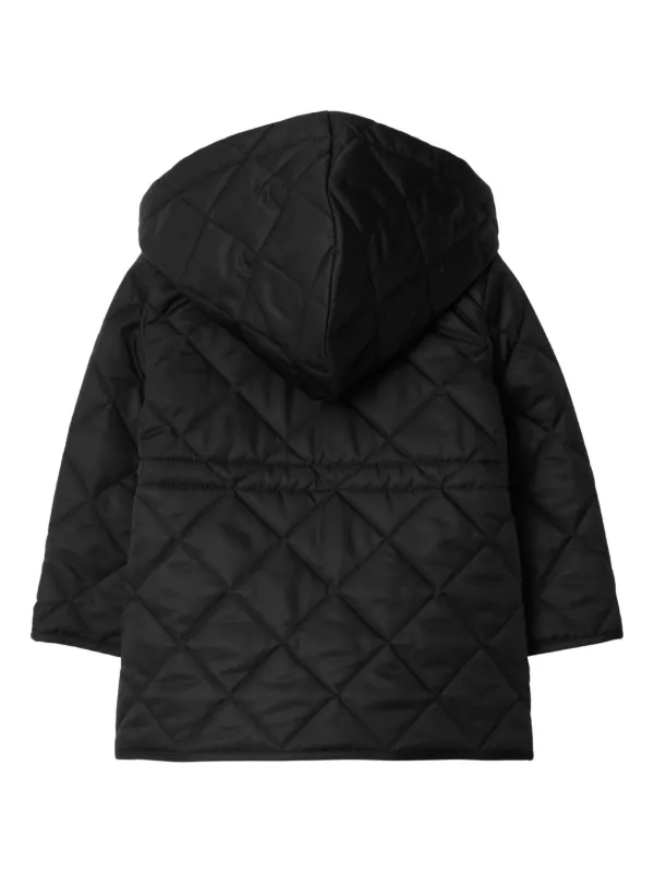 Burberry Kids キルティング ジャケット | ブラック | FARFETCH JP