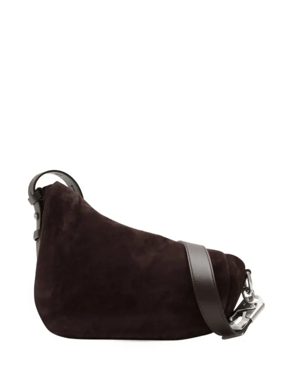Burberry スエード ショルダーバッグ | ブラウン | FARFETCH JP