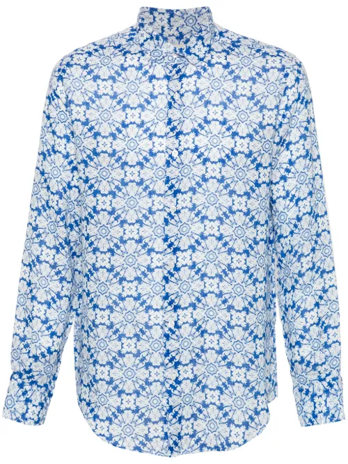 Chemise en lin à fleurs - PENINSULA SWIMWEAR - Modalova