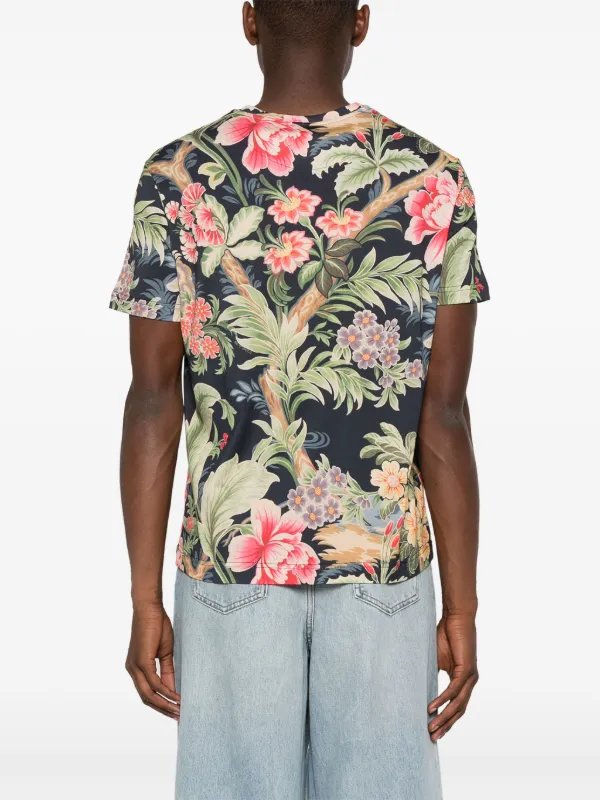 Tシャツ・カットソー Etro Floral Print T-Shirt etro-WHITE-PRINT-2-Summer-