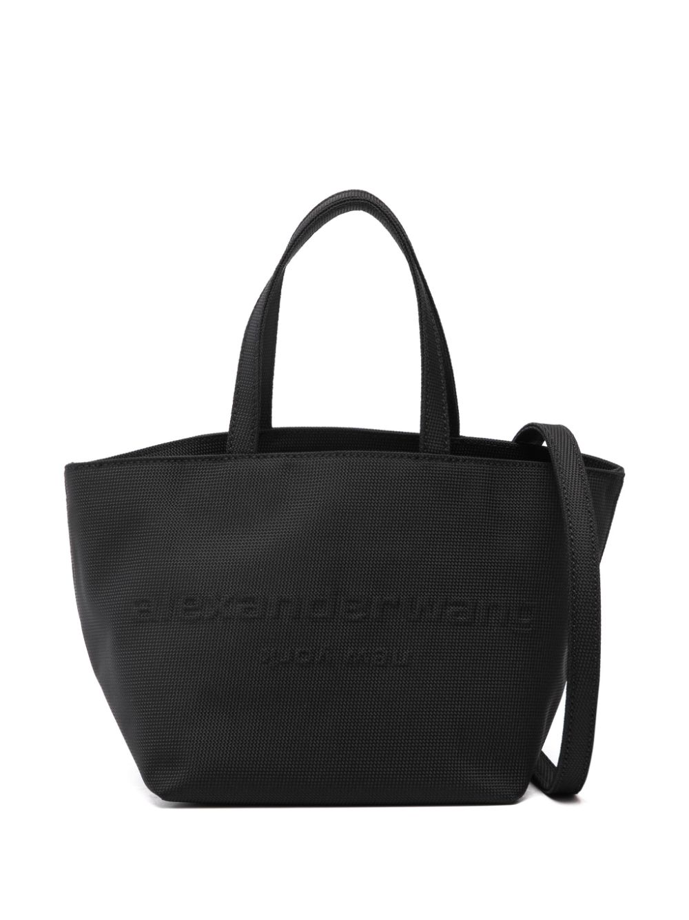 Shop Alexander Wang Mini Punch Tote Bag In Black