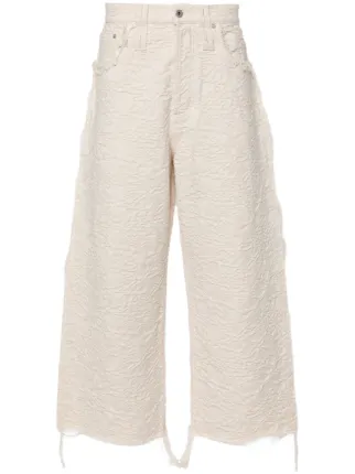 海外ファッションブランド通販サイト【公式】 FEDERICO CINA patterned-jacquard Straight Trousers パンツ