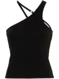 Ksubi Score asymmetric ribbed tank top - Black