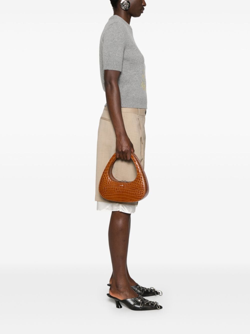 Coperni Swipe Leather Tote Bag - Farfetch